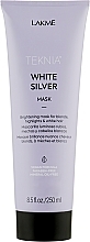 Kup Rozjaśniająca maska do włosów blond, siwych i z pasemkami - Lakmé Teknia White Silver Mask