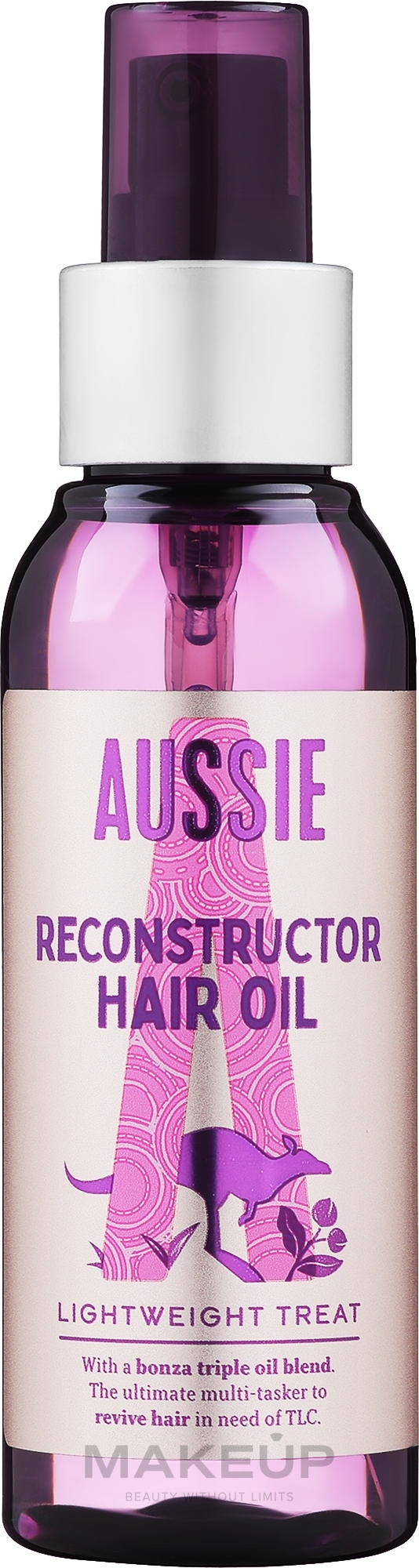 Odbudowujący olejek do włosów - Aussie 3 Miracle Oil Reconstructor — Zdjęcie 100 ml