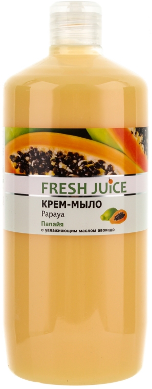 Kremowe mydło Papaja - Fresh Juice Papaya
