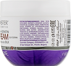 Wzmacniający krem do włosów z keratyną - Spa Master Hair Care Cream with Keratin — Zdjęcie N2
