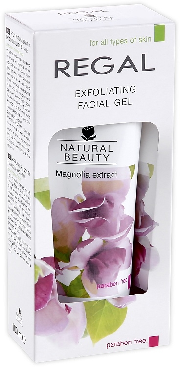 Złuszczający żel do wszystkich rodzajów skóry - Regal Natural Beauty Exfoliating Facial Gel — Zdjęcie N2