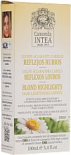 Spray do rozjaśniania włosów z wyciągiem z rumianku - Intea Blonde Highlights Hair Lightening Spray With Camomile Extract — Zdjęcie N2