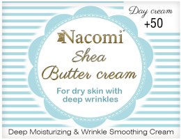 Krem do twarzy z masłem shea na dzień - Nacomi Shea Cream 50+ — Zdjęcie N3