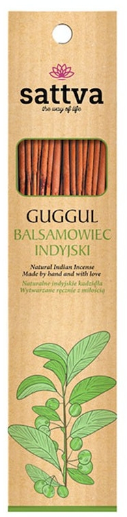 Naturalne indyjskie kadzidła Balsamowiec indyjski - Sattva Incense Guggul