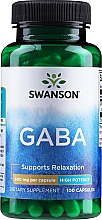 Kup Kwas gamma-aminomasłowy w kapsułkach, 500 mg - Swanson Gamma Aminobutyric Acid
