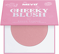 Kup Róż do policzków - Miyo Cheeky Blush Rouge Powder Delightfully Pinky Cheeks