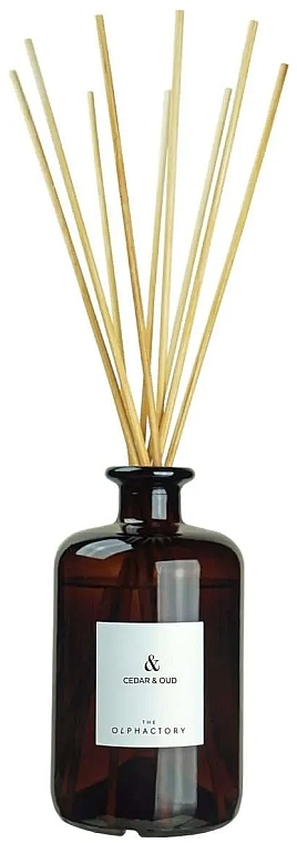 Dyfuzor zapachowy - Ambientair The Olphactory Mikado Cedar & Oud Diffuser — Zdjęcie N1