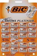 Kup Zestaw ostrzy do maszynek Chrome Platinum, 5 x 20 szt. - Bic