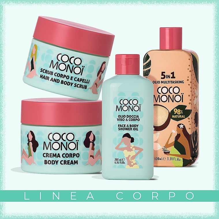 Olejek oczyszczający do twarzy i ciała - Coco Monoi Face & Body Shower Oil — Zdjęcie N6