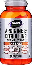 Kup Aminokwasy Arginina i cytrulina - Now Foods Arginine & Citrulline Sports