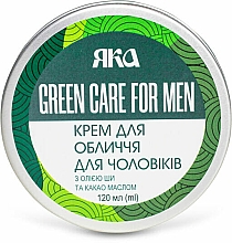 Kup Krem do twarzy "Green care For Men" - YAKA