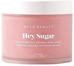 Kup PRZECENA! Cukrowy peeling do ciała Różowy grejpfrut - NCLA Beauty Hey, Sugar Pink Grapefruit Body Scrub *