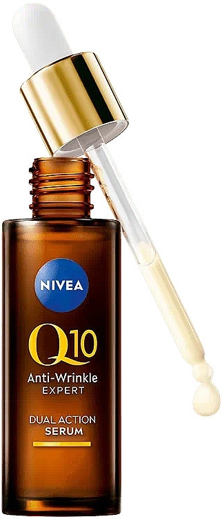 Podwójne aktywne serum przeciwzmarszczkowe z koenzymem Q10 - NIVEA Anti-Wrinkle Expert Serum — Zdjęcie N2