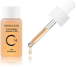 Serum do twarzy z witaminą C - Asianclub Pure Orange Vitamin C 14% — Zdjęcie N2