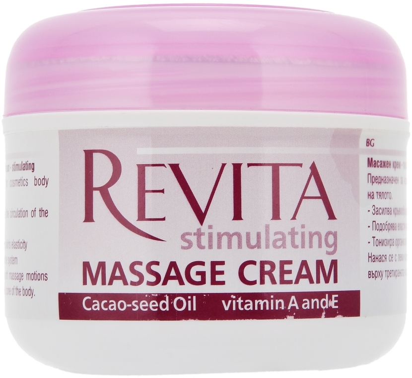 Tonizujący krem do masażu Revita - Bulgarian Rose Massage Cream