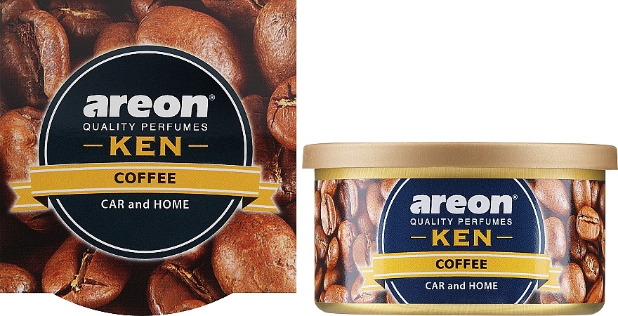 Odświeżacz powietrza Kawa - Areon Ken Coffee — Zdjęcie N2