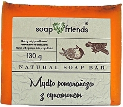 Mydło w kostce Pomarańcza i cynamon - Soap&Friends — Zdjęcie N1