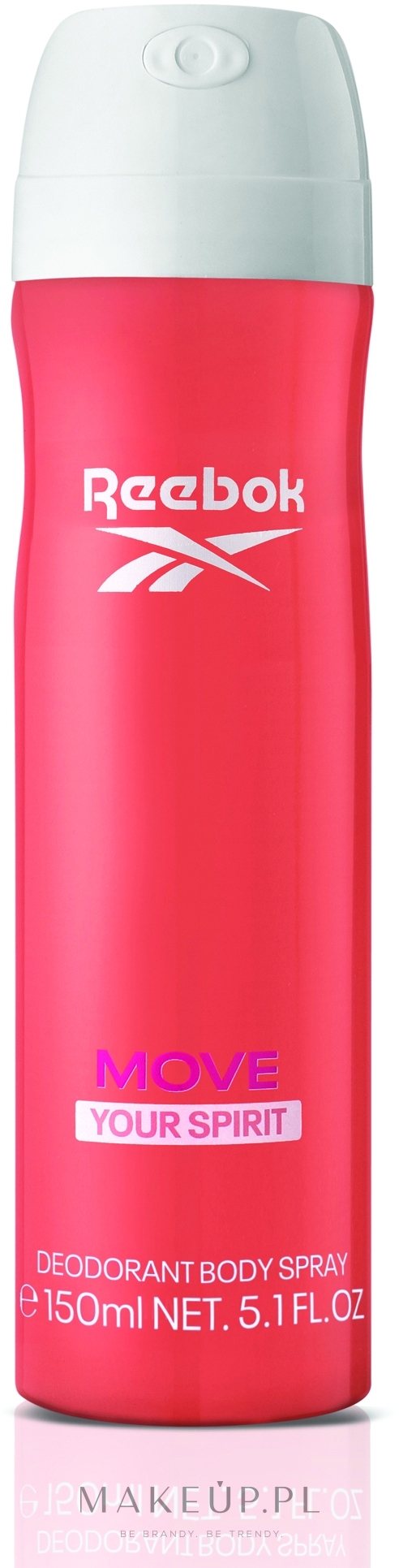 Dezodorant dla kobiet - Reebok Women Move Your Spirit Deodorant Body Spray — Zdjęcie 150 ml