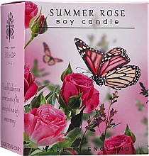 Świeca zapachowa - The English Soap Company Summer Rose Candle — Zdjęcie N2