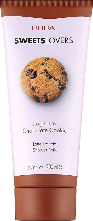 Mleczko pod prysznic Czekoladowe ciasteczka - Pupa Sweet Lovers Chocolate Cookie Shower Milk
