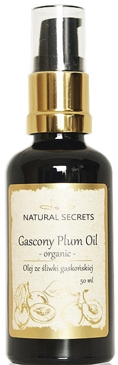 WYPRZEDAŻ Olej ze śliwki gaskońskiej - Natural Secrets Gascony Plum Oil * — Zdjęcie N1