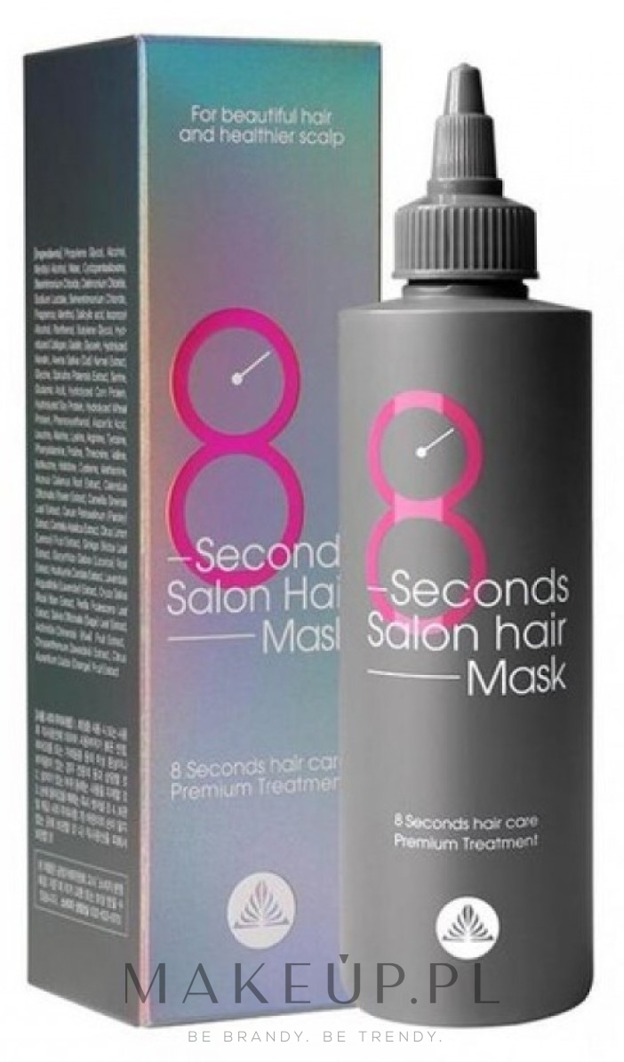 Maska do włosów, efekt salonu w 8 sekund - Masil 8 Seconds Salon Hair Mask — Zdjęcie 200 ml
