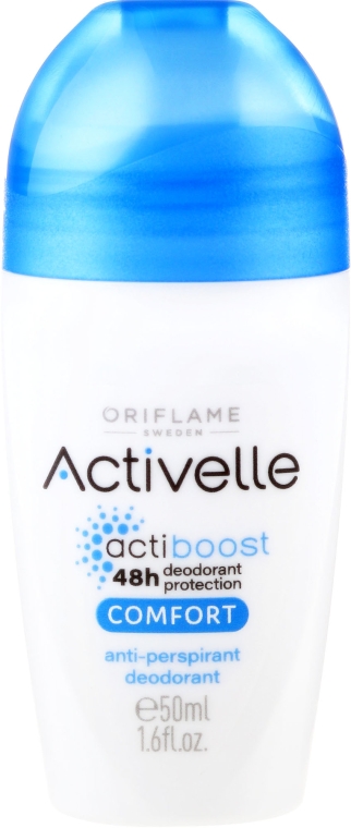 Antyperspiracyjny dezodorant w kulce - Oriflame Activelle Comfort Anti-Perspirant Deodorant — Zdjęcie N1