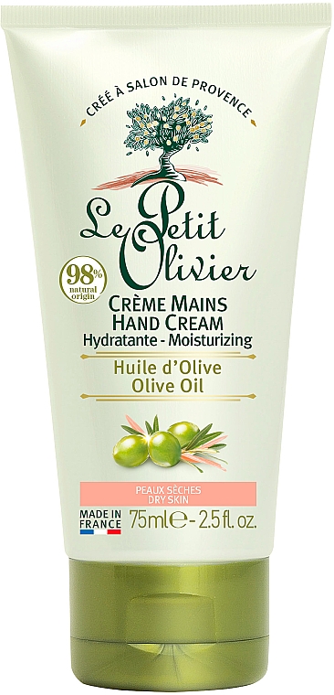 Ultraodżywczy krem do rąk Oliwa z oliwek - Le Petit Olivier Ultra nourishing hand cream with Olive oil — Zdjęcie N1