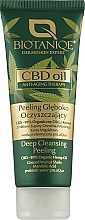 Kup Peeling głęboko oczyszczający z olejkiem CBD - Biotaniqe CBD Oil Anti-Aging Deep Cleansing Peeling