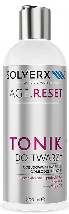 Tonik odbudowujący mikrobiom - Solverx Age Reset