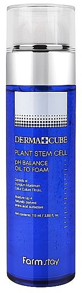 Hydrofilowy olej pieniący się - Farm Stay Dermacube Plant Stem Cell Ph Balance Oil To Foam — Zdjęcie N1