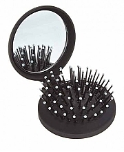Kup 	Kompaktowa szczotka do włosów D7, czarna - Denman D7 Compact Popper Hair Brush Black