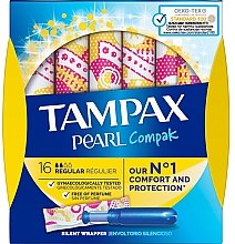 Kup Tampony z aplikatorem, 18 szt. - Tampax Pearl Compak Regular