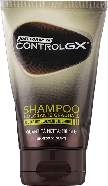 		Szampon na siwiznę dla mężczyzn - Just For Men Control Gx Grey Hair Reducing Shampoo — Zdjęcie N1