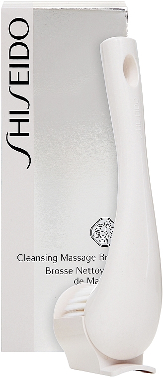 Szczotka do masażu twarzy - Shiseido The Skincare Cleansing Massage Brush — Zdjęcie N2