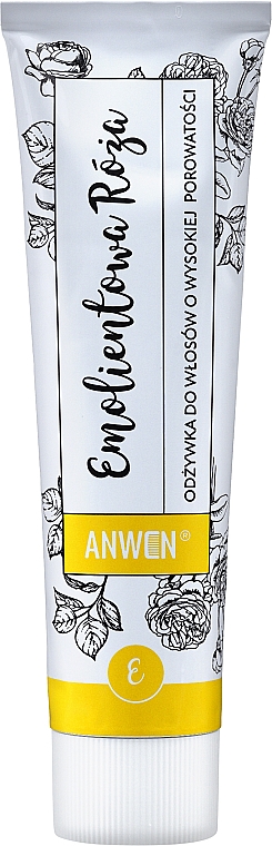 Emolientowa odżywka do włosów o wysokiej porowatości - Anwen Emollient Rose Conditioner — Zdjęcie N1