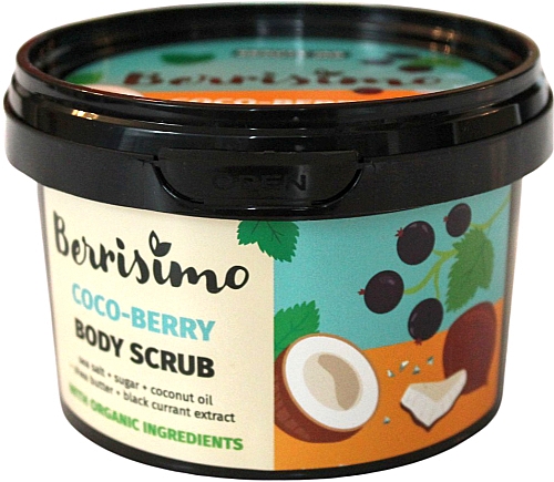 Peeling do ciała - Beauty Jar Berrisimo Coco-Berry Body Scrub — Zdjęcie N3