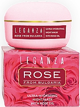 Kup Ultranawilżająca maska ​​na noc z olejkiem różanym - Leganza Rose Ultra-Hydrating Night Mask
