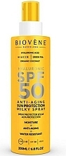 Kup Balsam do ciała - Biovene Sun Protection Milky Spray SPF50 