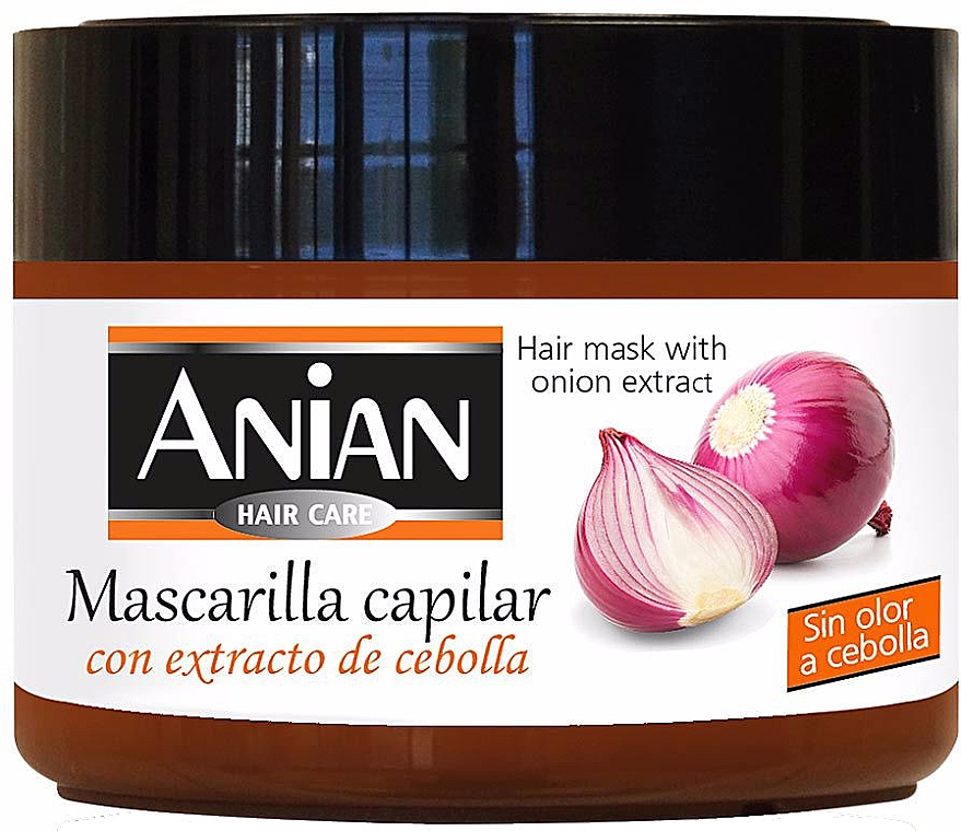 Maska do włosów - Anian Onion Anti Oxidant Stimulating Effect Mask — Zdjęcie N1