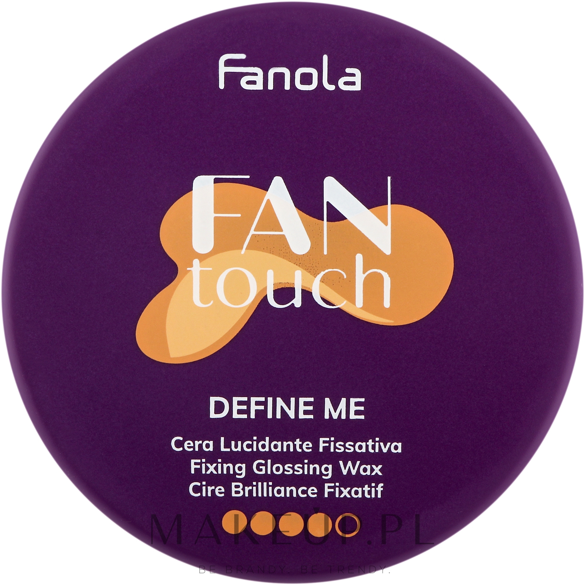 Wosk do włosów - Fanola Fantouch Define Me Fixing Glossing Wax — Zdjęcie 100 ml