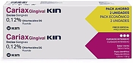 Kup Zestaw - Kin Cariax Gingival (toothpaste/2x125ml)