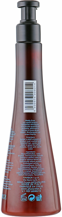 Wzmacniająca odżywka do włosów - Phytorelax Laboratories Olio Di Argan Reinforcing Extravolume Conditioner — Zdjęcie N4