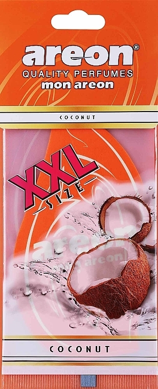 Odświeżacz powietrza samochodowego Kokos - Areon Mon Coconut XXL — Zdjęcie N1