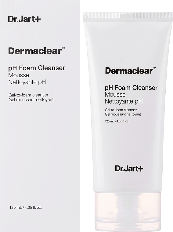 Żel-pianka do skóry wrażliwej - Dr.Jart+ Dermaclear pH Foam Cleanser — Zdjęcie N2