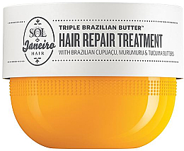 Kup Potrójna regeneracja włosów z olejkiem brazylijskim - Sol De Janeiro Triple Brazilian Butter Hair Repair Treatment