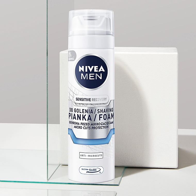 Regenerująca pianka do golenia - NIVEA MEN Sensitive Recovery Foam — Zdjęcie N2