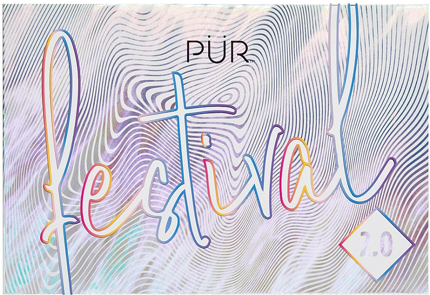 Paleta cieni do powiek - Pur Festival 2.0 12-Piece Pressed Pigments Palette — Zdjęcie N3