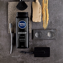 Głęboko oczyszczający żel pod prysznic dla mężczyzn - NIVEA MEN Deep Clean Shower Gel — Zdjęcie N5