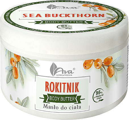 Masło do ciała Rokitnik - Ava Laboratorium Sea Buckthorn Body Butter  — Zdjęcie N1